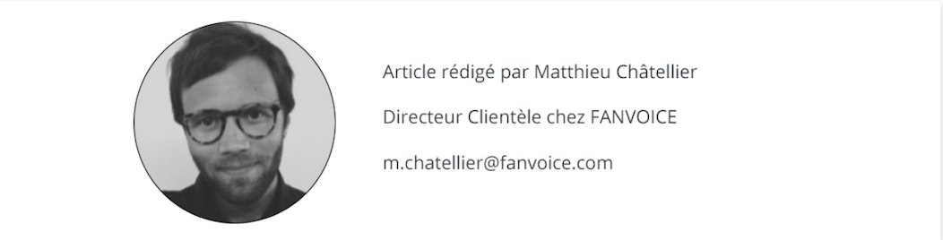 Matthieu Chatellier - Fanvoice