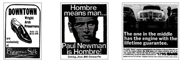 Vintage ads from madison crowdsourcing NYT campaign