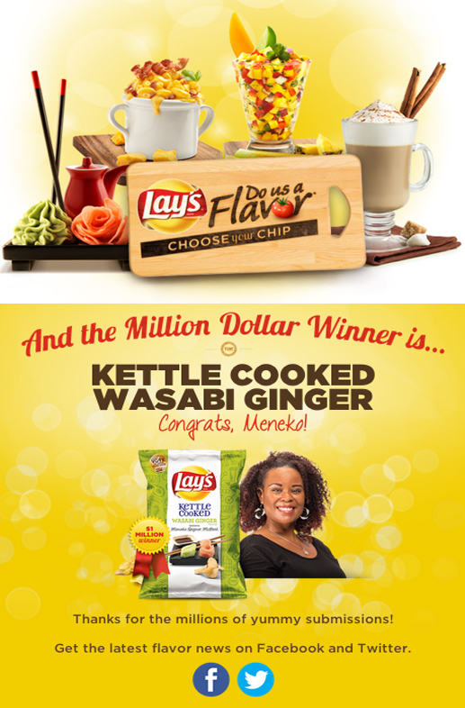 Lay's dousaflavor crowdsourcing