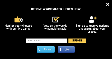 become a crowdsourced winemaker