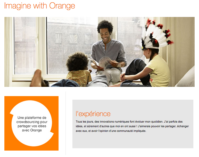 plateforme collaborative orange
