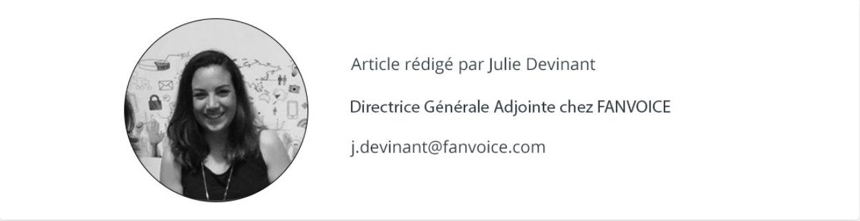 Julie Devinant DG Fanvoice